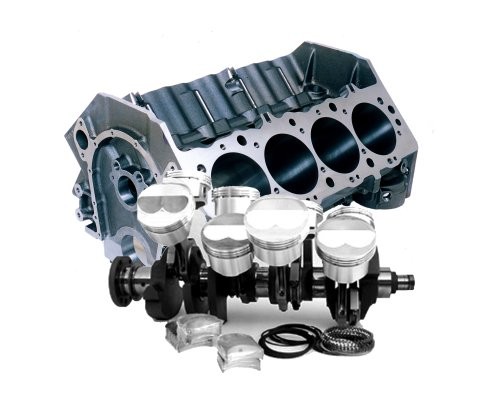 Block & Rotating Assem-Lunati-BALANCED-632, Dart Block, H-Beam Rods, Forged Crank & Piston 13.5