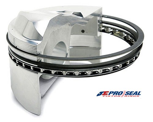 JE Pro Seal Rings - Race Ductile Moly 4.215 bore back-cut .043x.043x3mm