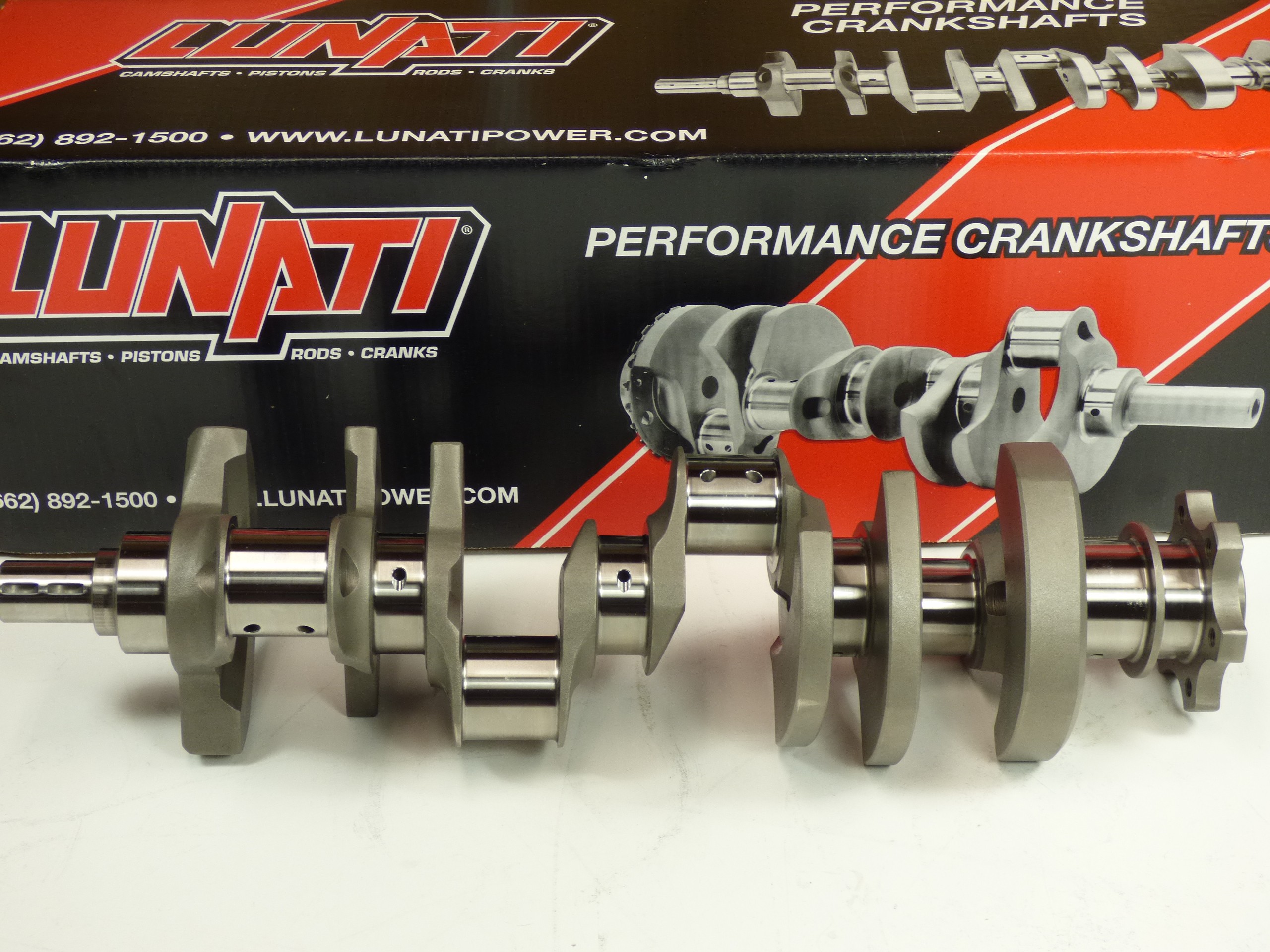 Lunati SBC 3.480” Lightweight Voodoo 4340 Forged Crankshaft 5.700” 2.100” 350 M