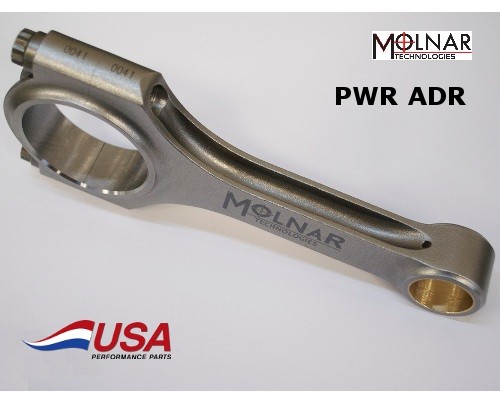 Molnar Technologies GEN III Hemi PWR ADR H-Beam Rods - 6.200in, TURBO, Supercharged, N2O, 2.000 journal, .927 pin