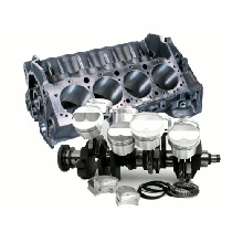 Block & Rotating Assembly-BALANCED-406 cid, Dart SHP Block, Forged crank, H-Beam Rod, 12.9-1