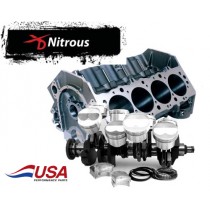 Block & Rotating Assem-Lunati-632 NO2, 2000+HP, XD H-beam Rods, CP XD NO2 Pistons, 14.2-1