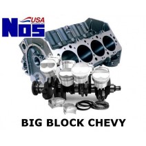Block & Rotating Assembly BBC 632 N2O, Merlin Iv block, H-beam rods, JE pistons