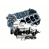 Block & Rotating Assembly, BALANCED-632, World Block, Forged Crank, H-Beam Rods & Pistons 10.8