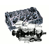 Block & Rotating Assembly-BALANCED-406 cid, Dart SHP Block, Forged crank, H-Beam Rod, 12.9-1